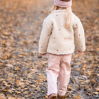 Pantaloni di cotone - Giardino delle fate Bimba Rosa CL25093019 corredino e abbigliamento neonato | NANU' BABY