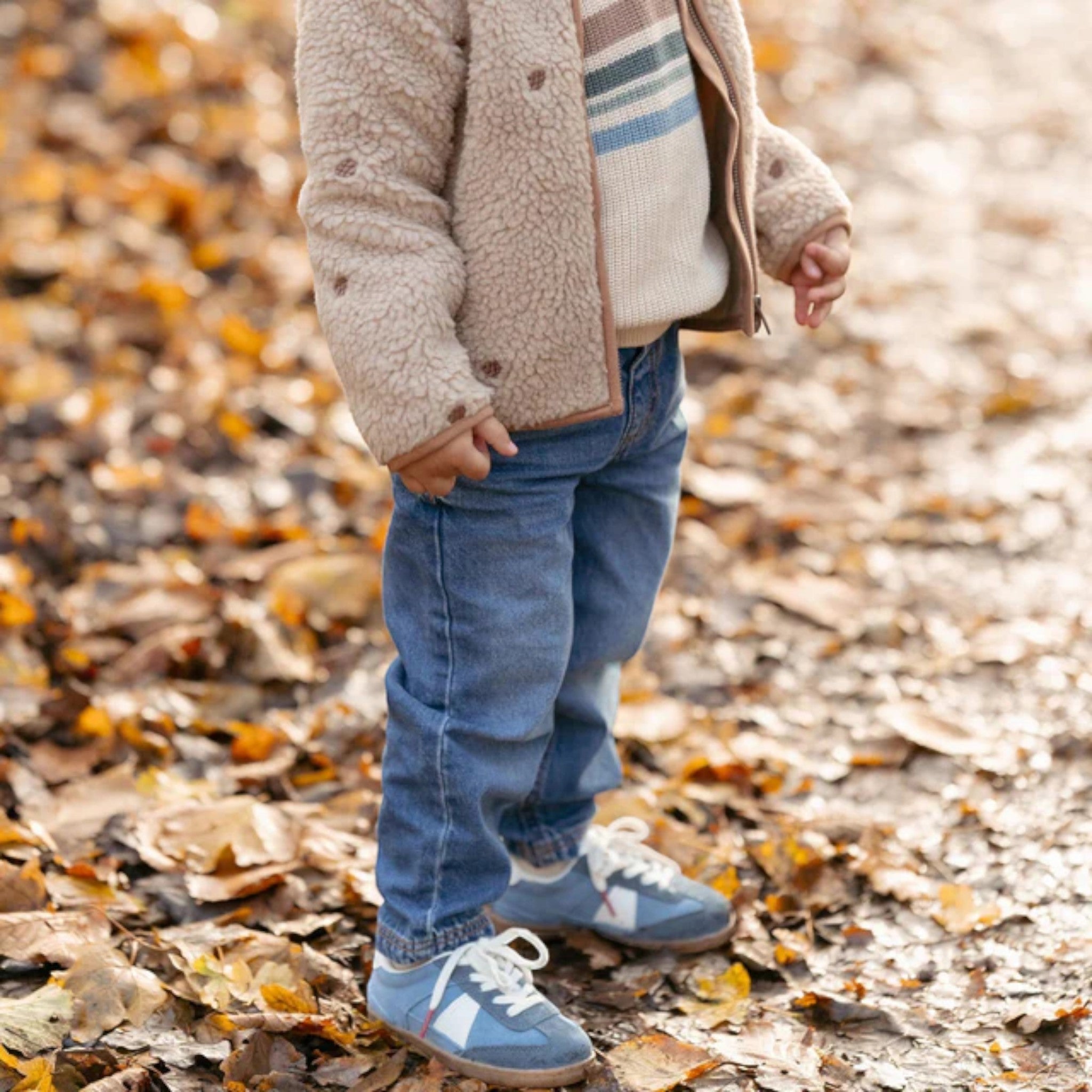 Pantaloni in denim - Amici della foresta Bimbo Blu CL25093061 corredino e abbigliamento neonato | NANU' BABY