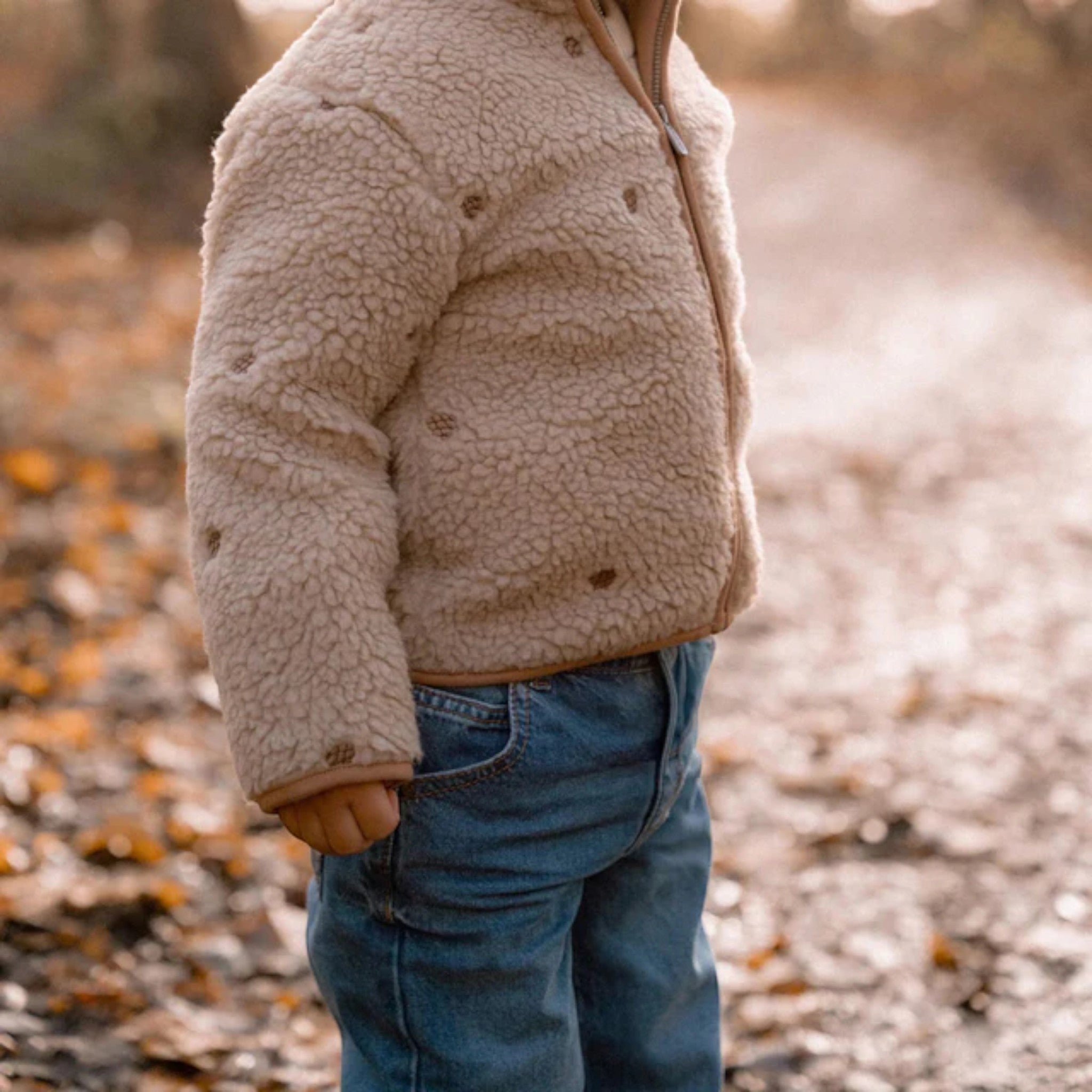 Pantaloni in denim - Amici della foresta Bimbo Blu CL25093061 corredino e abbigliamento neonato | NANU' BABY