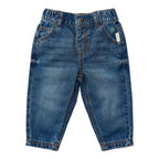 Pantaloni in denim - Amici della foresta Bimbo Blu CL25093061 corredino e abbigliamento neonato | NANU' BABY