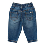 Pantaloni in denim - Amici della foresta Bimbo Blu CL25093061 corredino e abbigliamento neonato | NANU' BABY