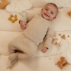 Pantaloni in maglia Neonato Beige CL25293019 corredino e abbigliamento neonato | NANU' BABY