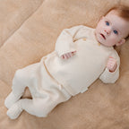 Pantaloni in maglia Neonato Bianco CL25293025 corredino e abbigliamento neonato | NANU' BABY
