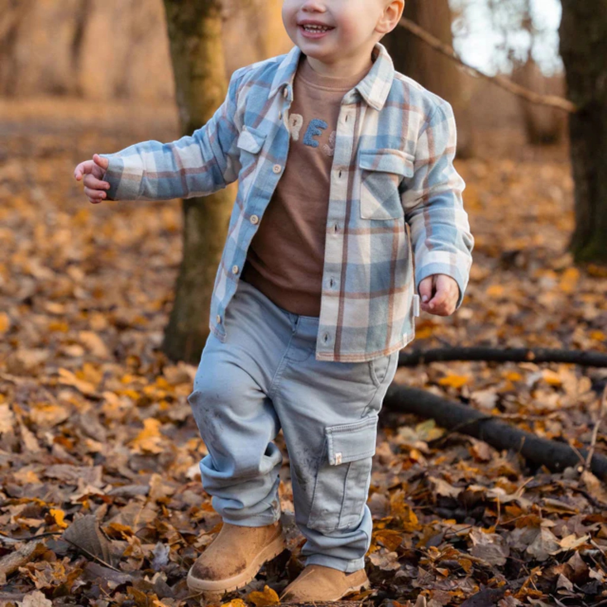 Pantaloni - Tessuto da jogging - Amici della foresta Bimbo Blu CL25093037 corredino e abbigliamento neonato | NANU' BABY