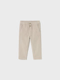 Pant.micropanno traforato Bimbo Avorio 2507/90 corredino e abbigliamento neonato | NANU' BABY