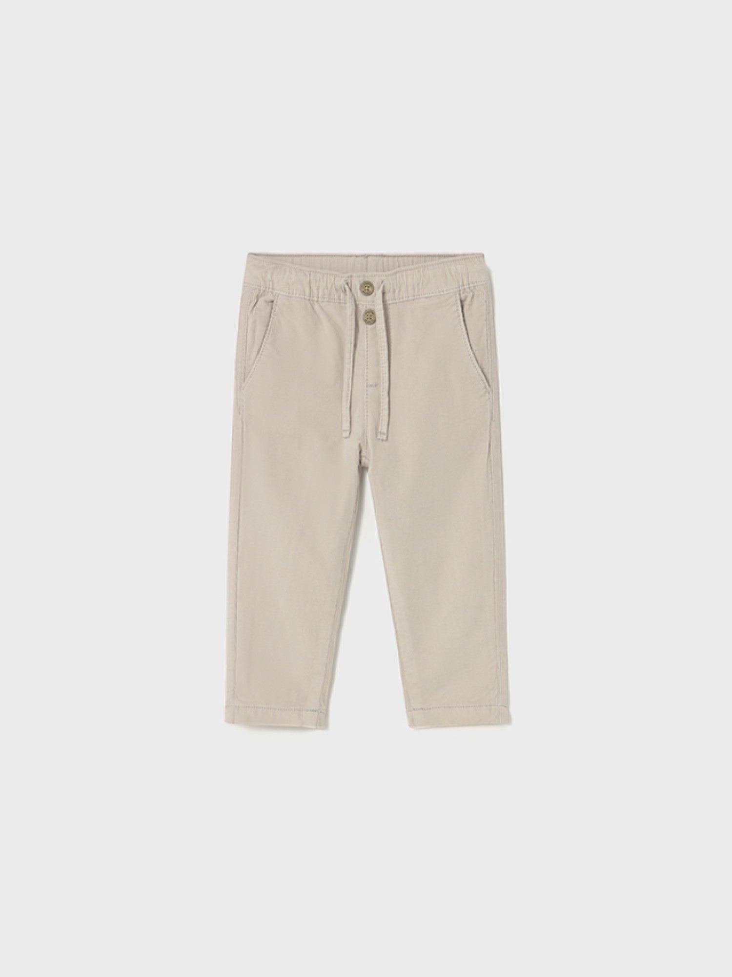 Pant.micropanno traforato Bimbo Avorio 2507/90 corredino e abbigliamento neonato | NANU' BABY