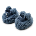 Pantofole Neonato Blu CL25099098 corredino e abbigliamento neonato | NANU' BABY