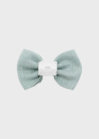 Papillon Cerimonia Lino Verde 40711/V corredino e abbigliamento neonato | NANU' BABY