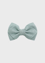 Papillon Cerimonia Lino Verde 40711/V corredino e abbigliamento neonato | NANU' BABY