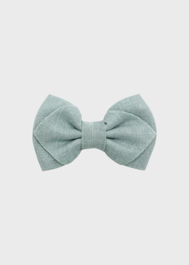 Papillon Cerimonia Lino Verde 40711/V corredino e abbigliamento neonato | NANU' BABY