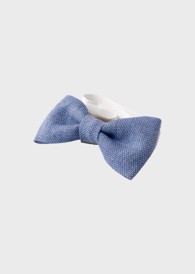 Papillon Lino Azzurro PC05702 corredino e abbigliamento neonato | NANU' BABY