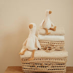 Peluche Oca 25 cm Bianco LD8405 corredino e abbigliamento neonato | NANU' BABY