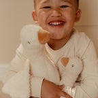 Peluche Oca 25 cm Bianco LD8405 corredino e abbigliamento neonato | NANU' BABY