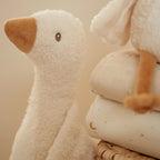Peluche Oca 25 cm Bianco LD8405 corredino e abbigliamento neonato | NANU' BABY