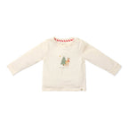 Pigiama natalizio a due pezzi Bimbo Beige CL25106003 corredino e abbigliamento neonato | NANU' BABY