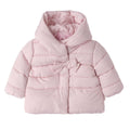 Piumino Cappuccio Fiocco Neonata 3F737/2714 corredino e abbigliamento neonato | NANU' BABY
