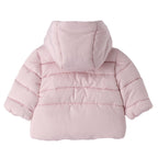 Piumino Cappuccio Fiocco Neonata 3F737/2714 corredino e abbigliamento neonato | NANU' BABY