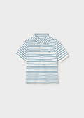 Polo Cotone Ricamo Verde 1110/46 corredino e abbigliamento neonato | NANU' BABY
