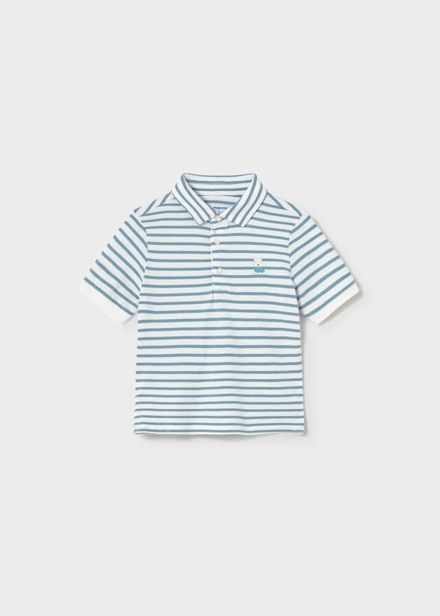 Polo Cotone Ricamo Verde 1110/46 corredino e abbigliamento neonato | NANU' BABY