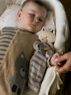 Porta ciuccio Neonato Beige 9963/77 corredino e abbigliamento neonato | NANU' BABY