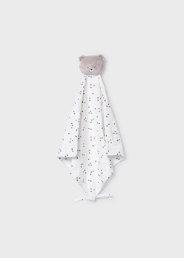 Portaciuccio Peluche Avorio 9081/48 corredino e abbigliamento neonato | NANU' BABY