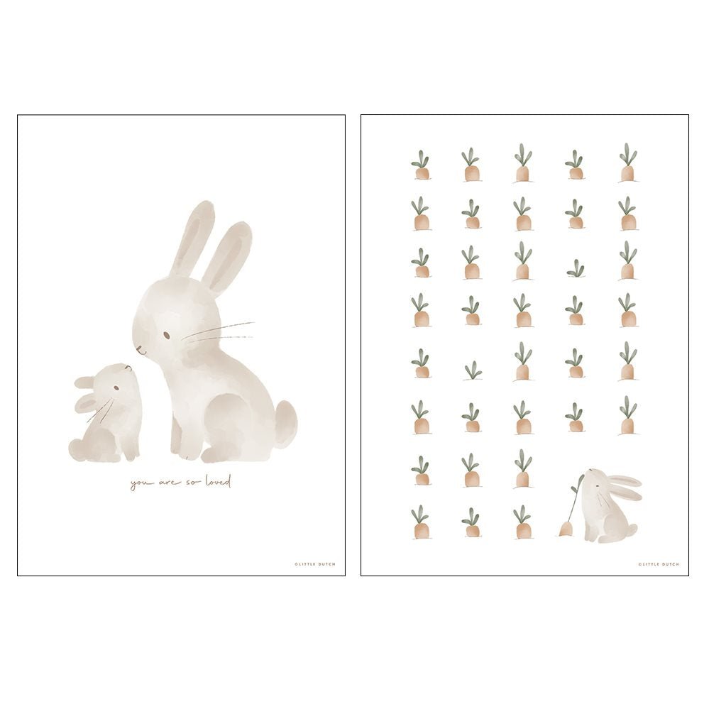 Poster A3 MULTICOLORE PW10203023 corredino e abbigliamento neonato | NANU' BABY