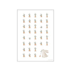 Poster A3 MULTICOLORE PW10203023 corredino e abbigliamento neonato | NANU' BABY