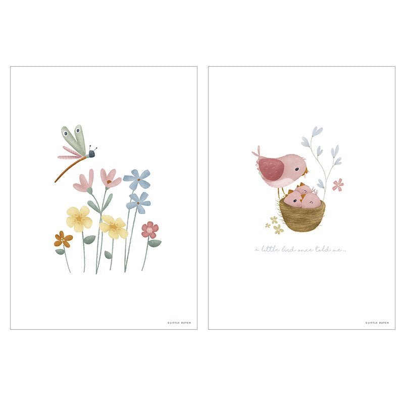Poster A3 ROSA PW11521550 corredino e abbigliamento neonato | NANU' BABY