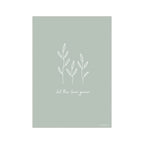 Poster A3 Verde VERDE PW10810810 corredino e abbigliamento neonato | NANU' BABY