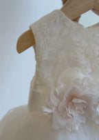 White Tulle Lace Dress GG2638I