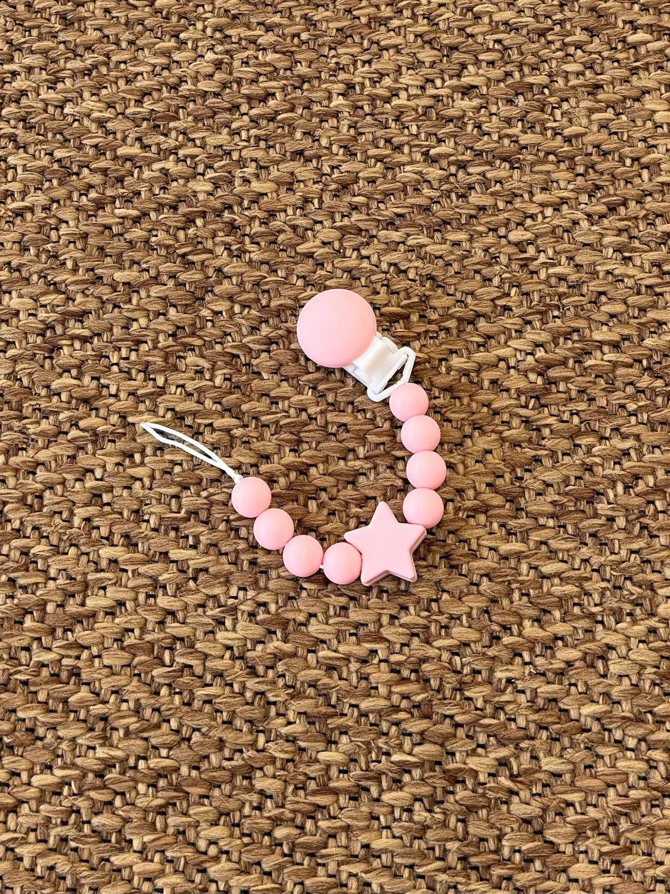 Reggiciuccio ROSA RC/ROSA corredino e abbigliamento neonato | NANU' BABY