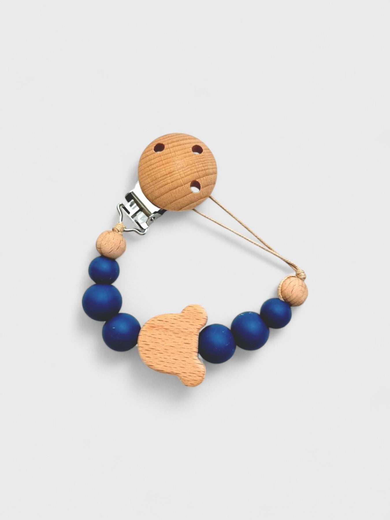 Reggiciuccio Teddy BLU RC/TEDDY BLU corredino e abbigliamento neonato | NANU' BABY