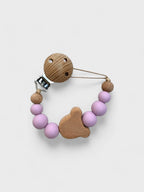 Reggiciuccio Teddy LILLA RC/TEDDY LILLA corredino e abbigliamento neonato | NANU' BABY
