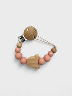 Reggiciuccio Teddy ROSA CIPRIA RC/TEDDY ROSA CIPRIA corredino e abbigliamento neonato | NANU' BABY
