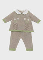 Dove Grey Cotton Birth Set 7567/T