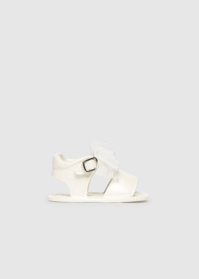 Sandali Culla Menorquinas Bianco 9084/47 corredino e abbigliamento neonato | NANU' BABY
