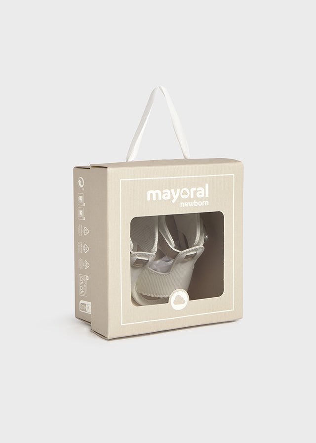 Sandali Menorquinas Cinturino Avorio 9084/43 corredino e abbigliamento neonato | NANU' BABY