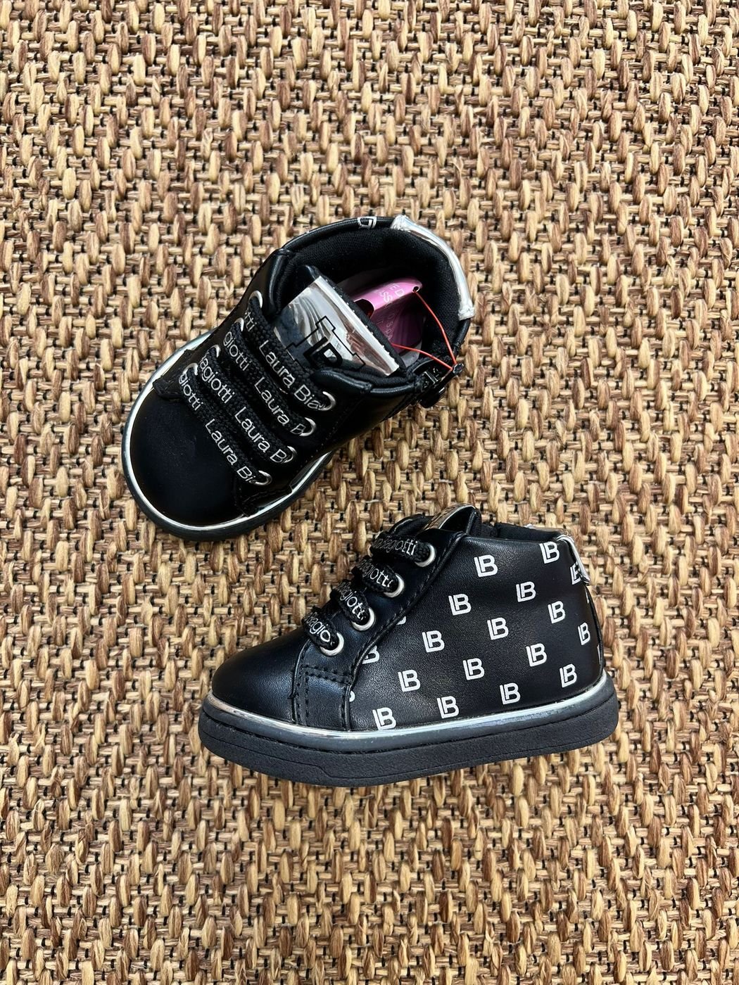 scarpe Bimba Nero L7681 corredino e abbigliamento neonato | NANU' BABY