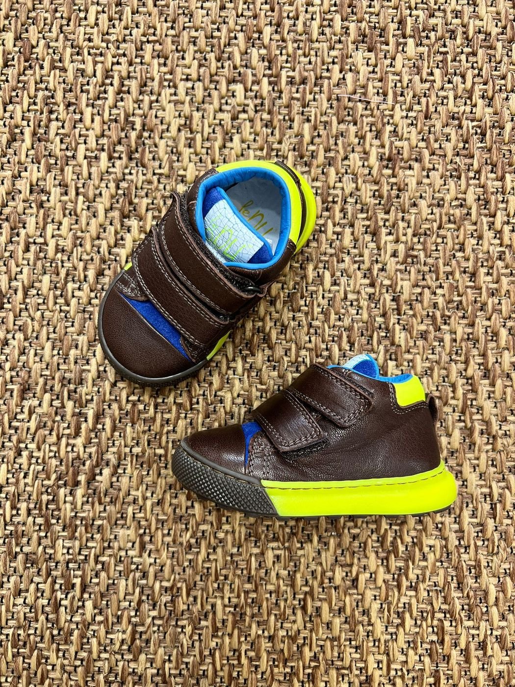 scarpe Bimbo Marrone AARON F corredino e abbigliamento neonato | NANU' BABY