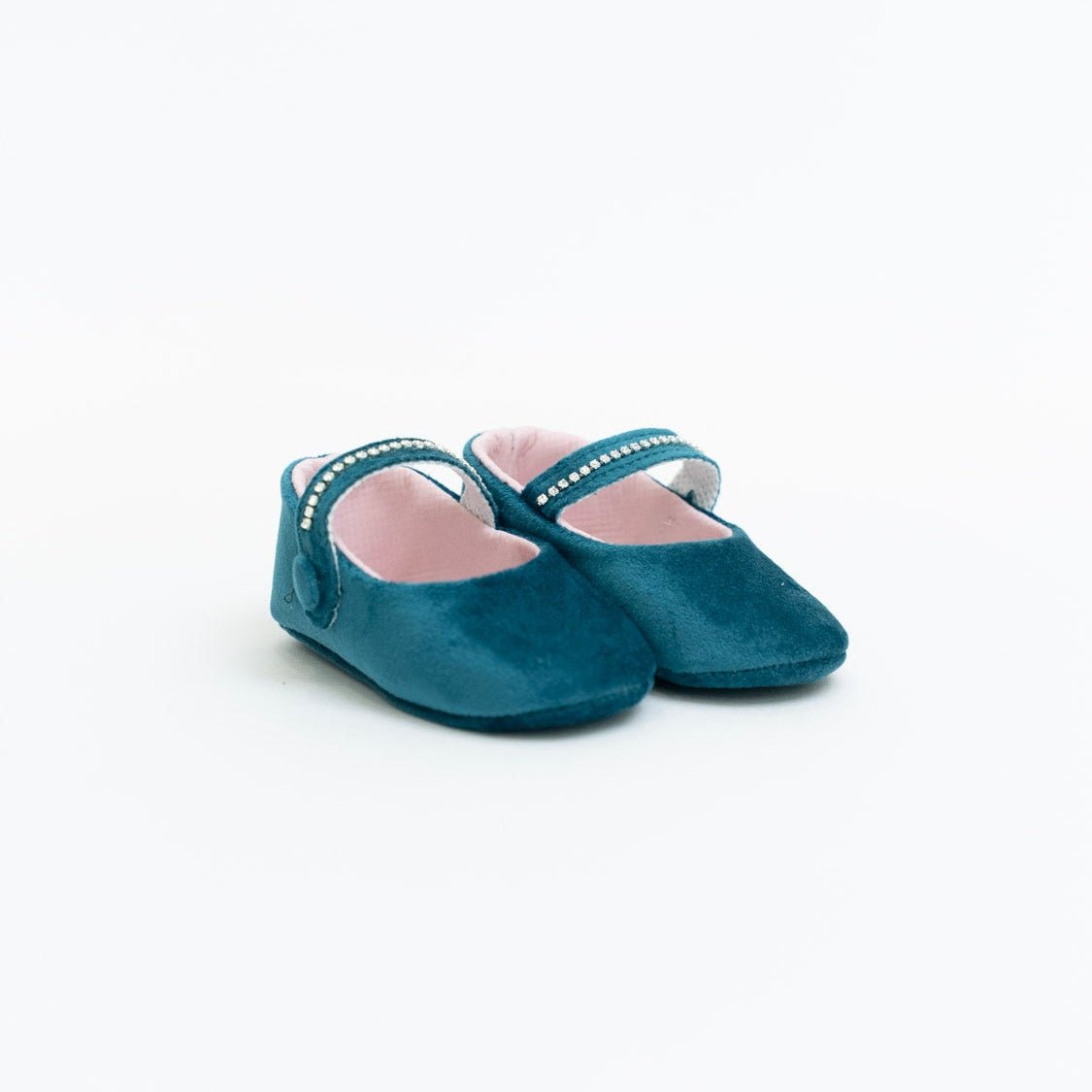 Scarpe Cerimonia Bimba Poliestere Zaffiro IM327SC/Z corredino e abbigliamento neonato | NANU' BABY