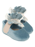 Scarpe Cerimonia Fiore Bimba Cielo IK318SC corredino e abbigliamento neonato | NANU' BABY