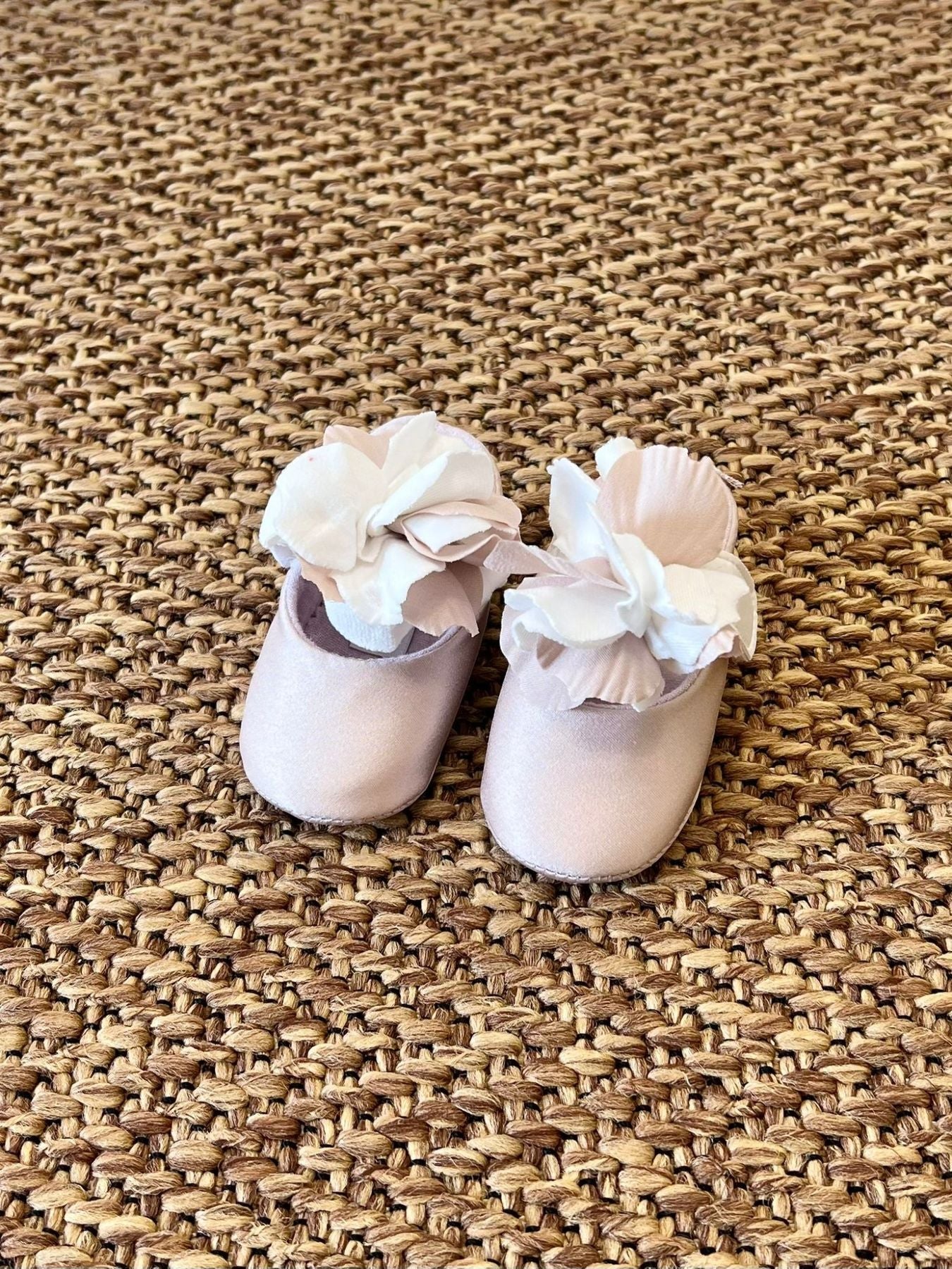 Scarpe Cerimonia Flower Bimba MARSALA IK319SC corredino e abbigliamento neonato | NANU' BABY