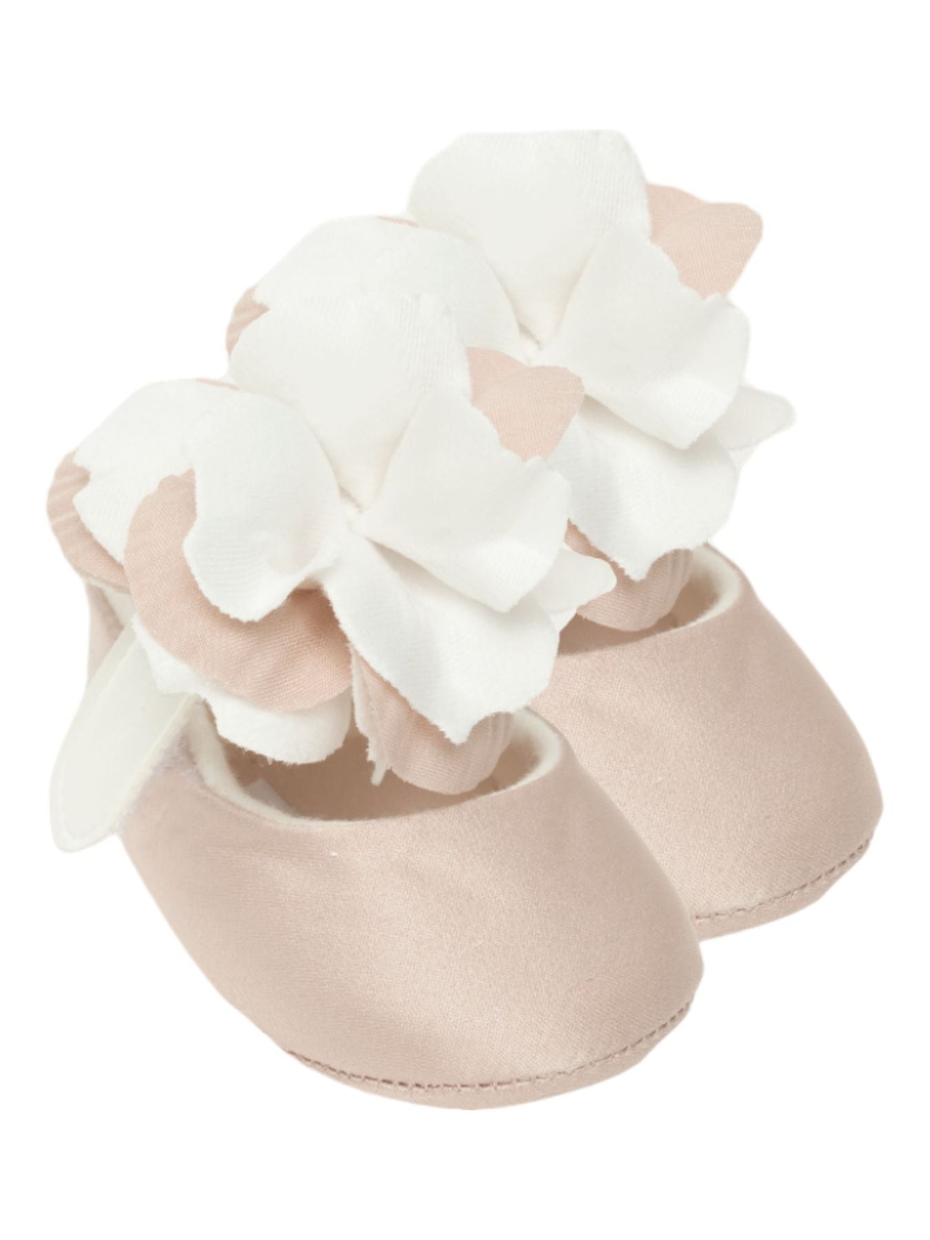 Scarpe Cerimonia Flower Bimba MARSALA IK319SC corredino e abbigliamento neonato | NANU' BABY