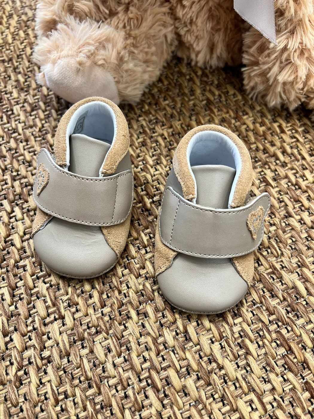 Scarpette Bimba Avorio A2918 corredino e abbigliamento neonato | NANU' BABY