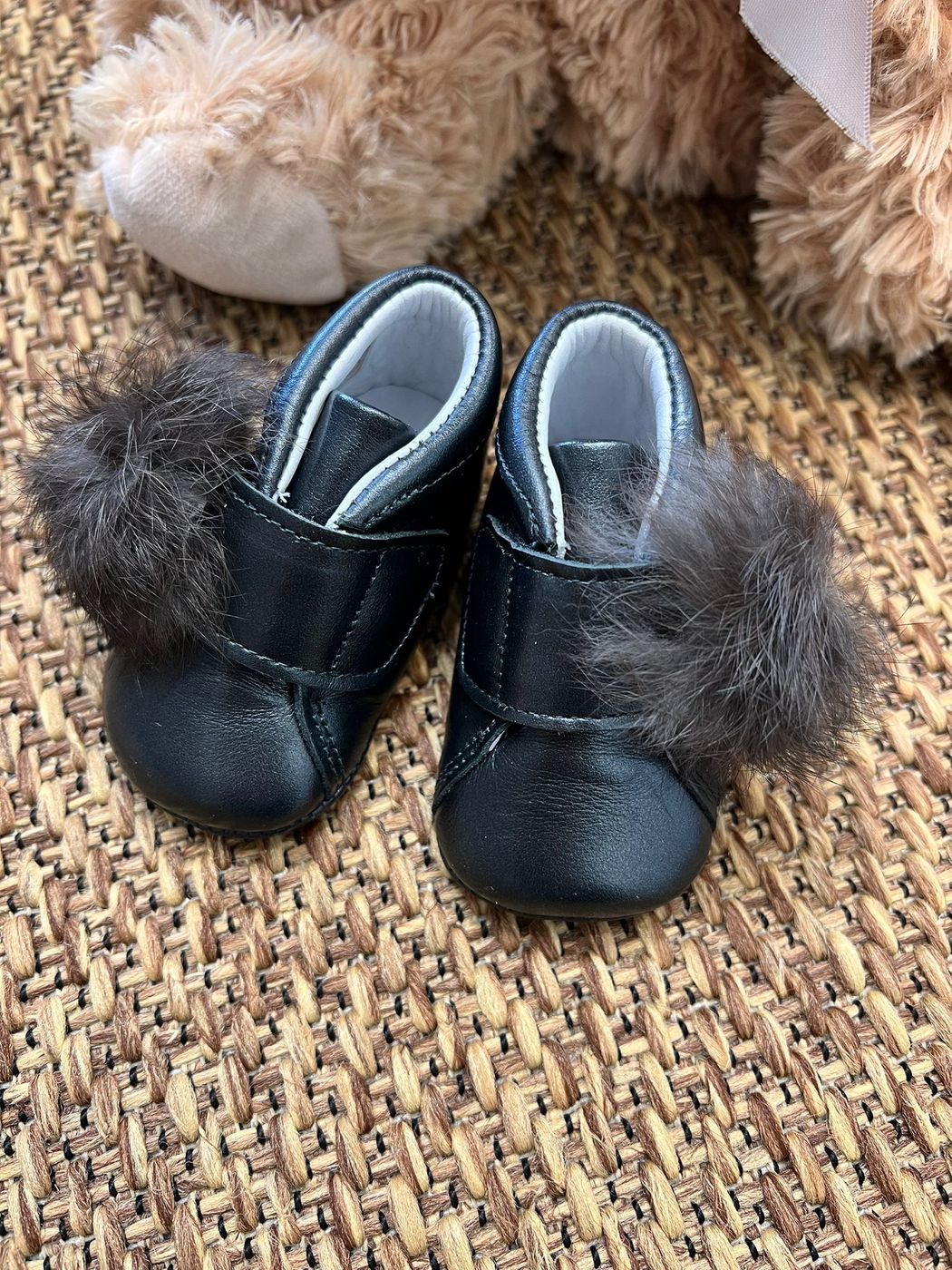 scarpette Bimba Nero A2924 corredino e abbigliamento neonato | NANU' BABY