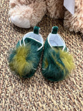 Scarpette Bimba VERDE A2718 corredino e abbigliamento neonato | NANU' BABY