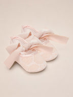 Scarpette Roselline Bimba ROSA PESCA IB14SC corredino e abbigliamento neonato | NANU' BABY