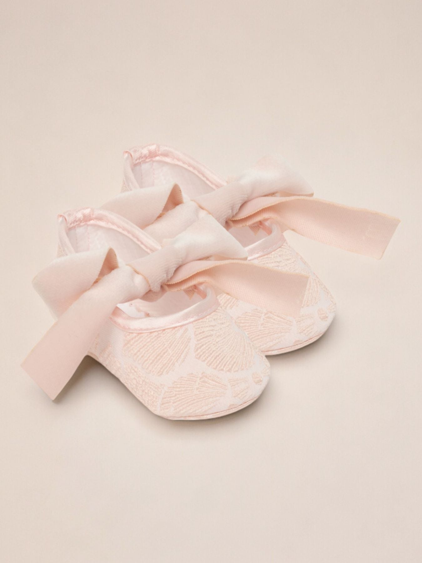 Scarpette Roselline Bimba ROSA PESCA IB14SC corredino e abbigliamento neonato | NANU' BABY