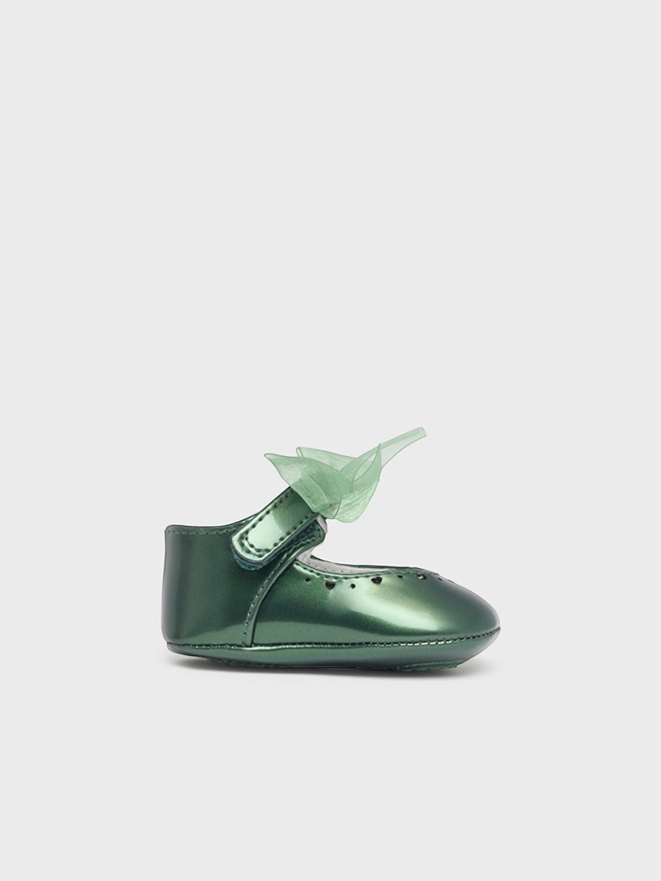 Scarpine cerimonia Bimba VERDE 9687 - P corredino e abbigliamento neonato | NANU' BABY