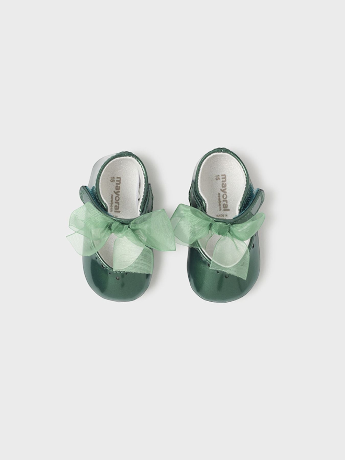 Scarpine cerimonia Bimba VERDE 9687 - P corredino e abbigliamento neonato | NANU' BABY
